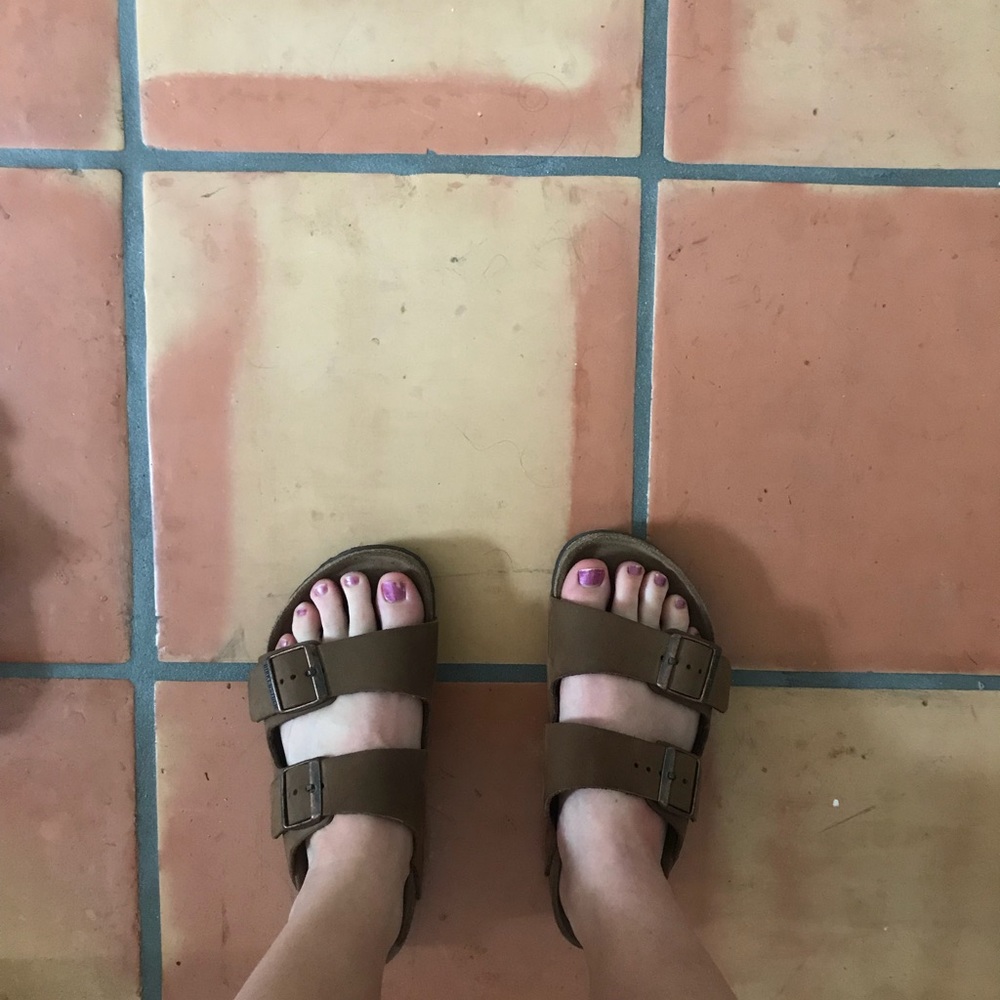 Barely worn Birkenstocks!